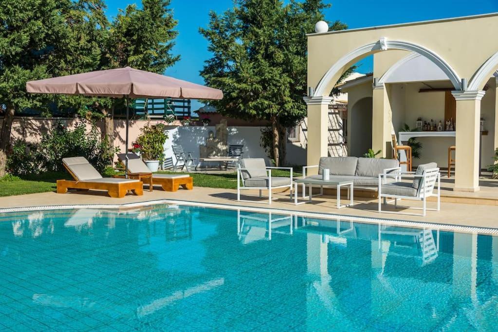 Casa Di Voz Shared Villa Studios With Free Gym Services By "Elite" Gaitani Exterior foto